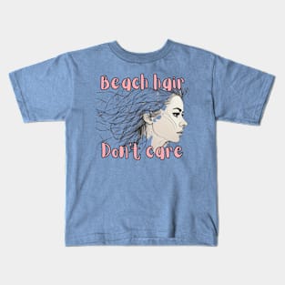 Beach Hair! Kids T-Shirt